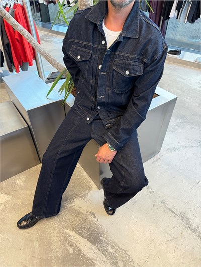 Lacivert Denim Premium Takım BR-6018