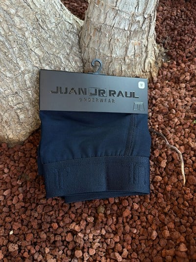 Lacivert Düz Pamuk Boxer 