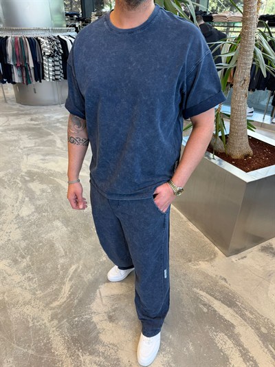 Lacivert Yıkamalı BRR Takım