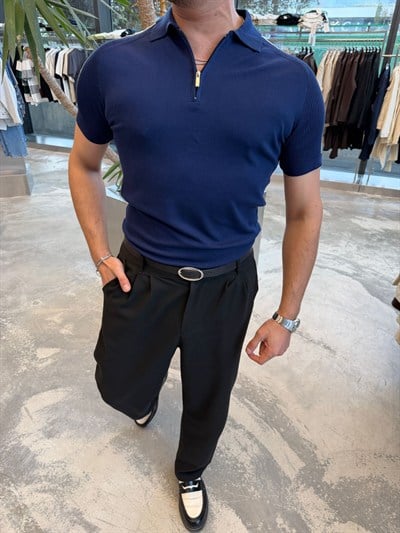 Mavi SPF Omuz Ribanalı T-Shirt -17443