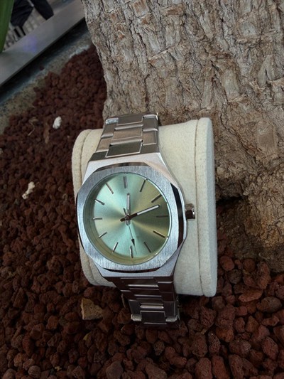 MİNT YEŞİL KADRAN ÇELİK KORDON SAAT