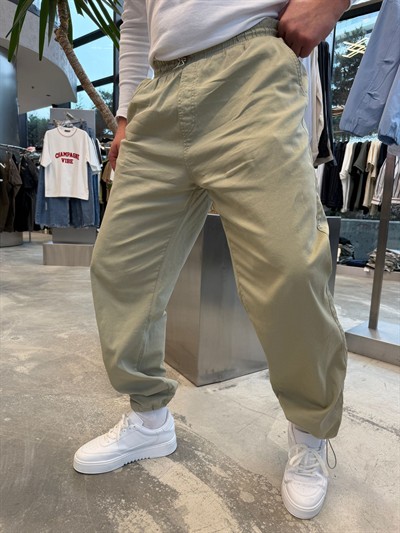 Mint Yeşil Stoper Paça İthal Gabardin -W5078