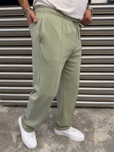Mint Yeşil Yıkamalı Osyho Pantolon -2512-257065