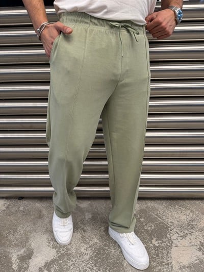 Mint Yeşil Yıkamalı Osyho Pantolon -2512-257065