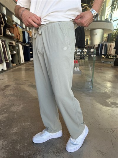 Haki S Logolu İnce Gabardin  -SPF4019