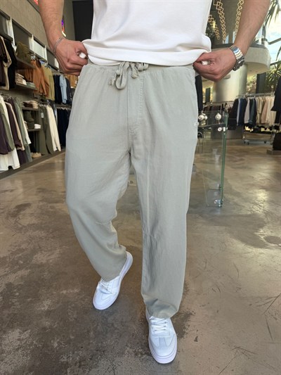 Haki S Logolu İnce Gabardin  -SPF4019