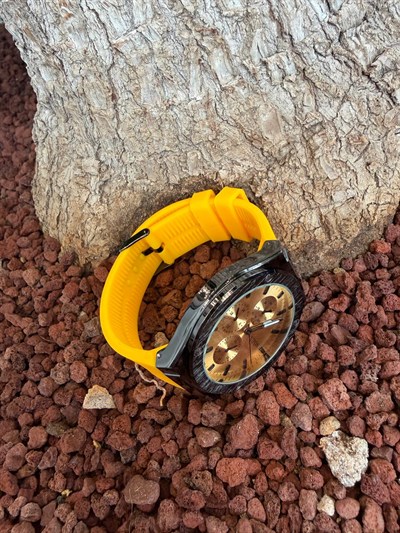 SARI SİLİKON KORDON SAAT