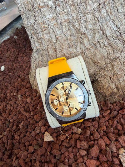 SARI SİLİKON KORDON SAAT