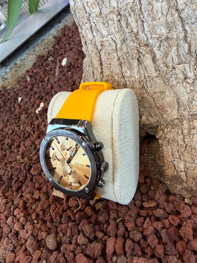 SARI SİLİKON KORDON SAAT