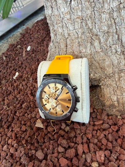 SARI SİLİKON KORDON SAAT