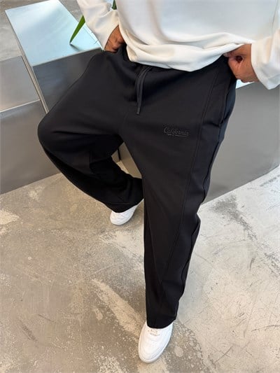 Siyah California Doubleface Eşofman CL28