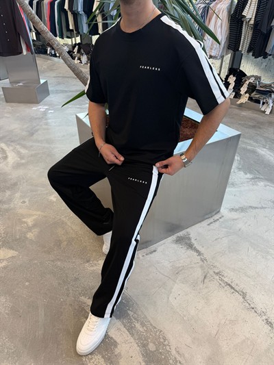 Siyah Fearless Baggy Takım -S3018