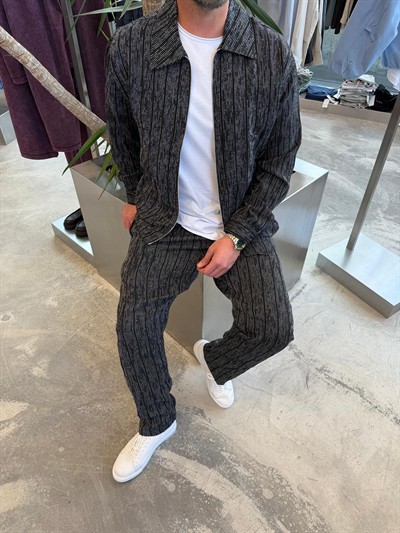 Siyah  Kırçınlı Takım -M2771