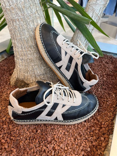 Siyah LK Deri Ayakkabı