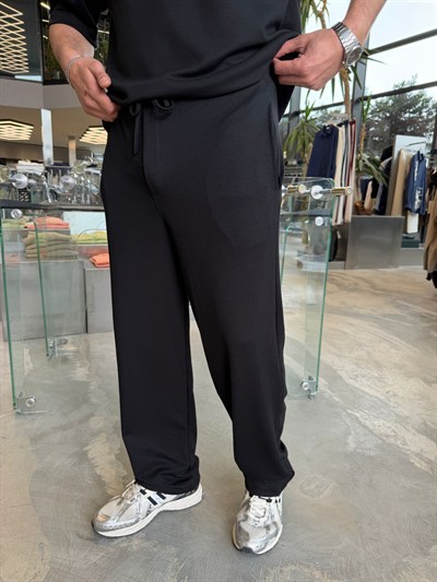 Siyah Modal Kumaş Eşofman SPF5126