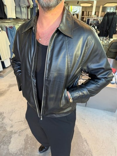 Siyah MRK 1996 Deri Ceket