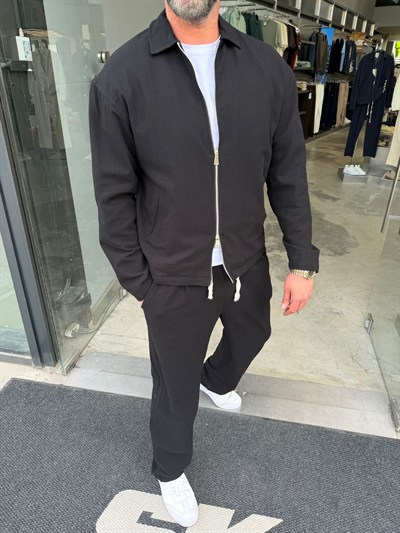 Siyah NGR Keten Takım