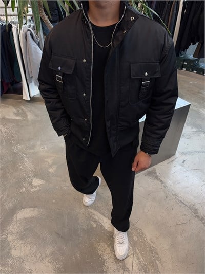 Siyah Pilot Ceket