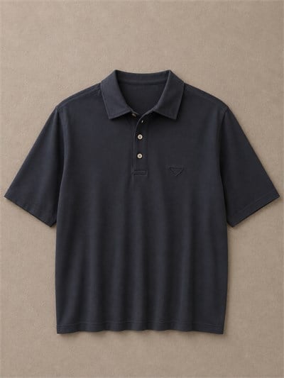 Siyah Polo Yaka T-Shirt