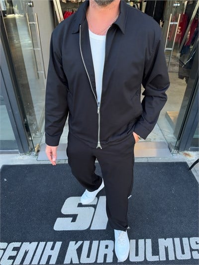 Siyah Regular Fit Takım WE3444