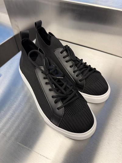 Siyah Triko Ayakkabı