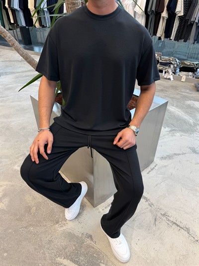 Siyah Yıkamalı Oysho Takım -2512-261091