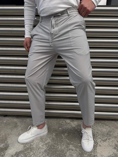 SPF Gri Havuç İpli Jogger -4071