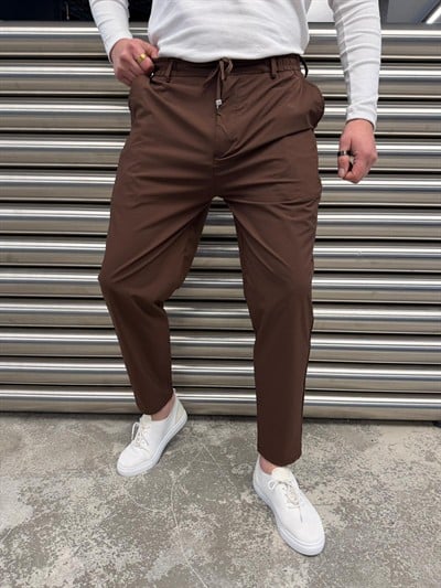 SPF Kahverengi Havuç İpli Jogger -4071