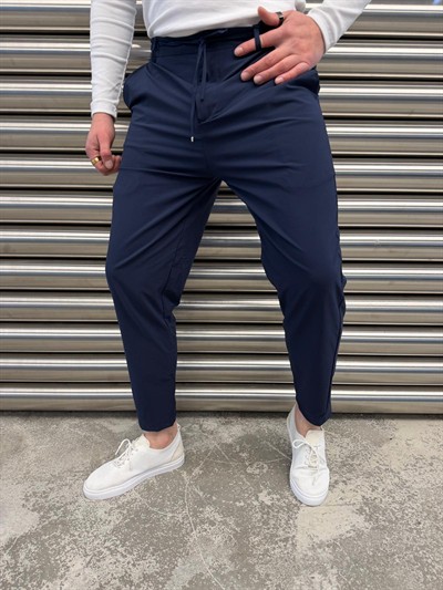 SPF Lacivert Havuç İpli Jogger -4071