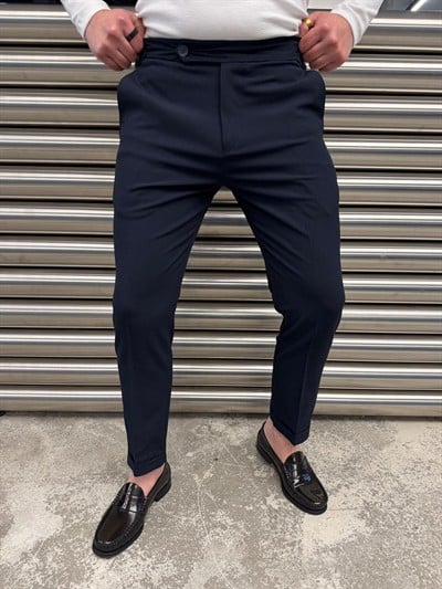 SPF Lacivert Kumaş Pantolon -4005