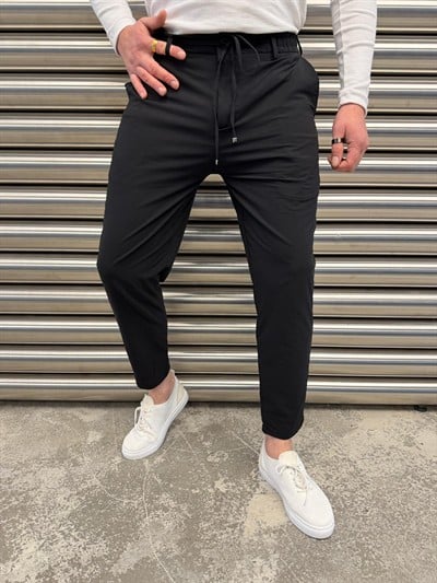 SPF Siyah Havuç İpli Jogger -4071