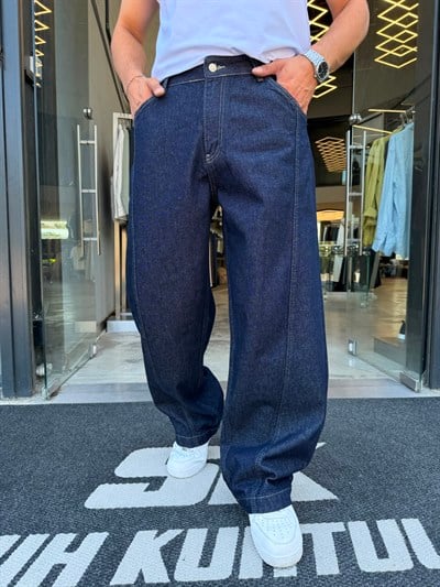 Super Baggy Tasarım Kot Pantolon WE475