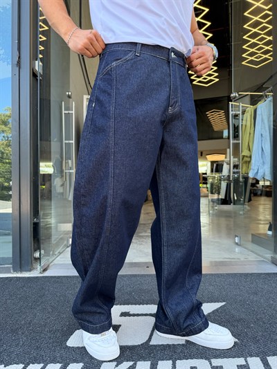 Super Baggy Tasarım Kot Pantolon WE475