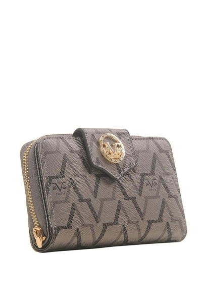 19V69 ITALIA Monogram Kadın Portföy & Clutch Çanta