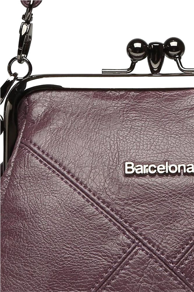 21Kbarcelona Logo Detaylı Kadın Çapraz Askılı Çanta