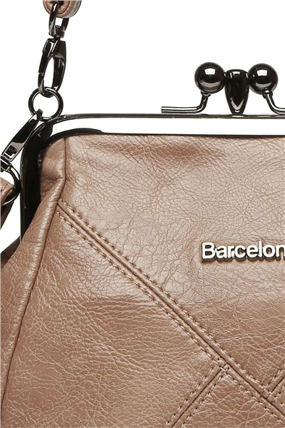 21Kbarcelona Logo Detaylı Kadın Çapraz Askılı Çanta