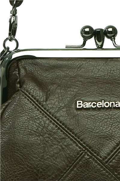 21Kbarcelona Logo Detaylı Kadın Çapraz Askılı Çanta
