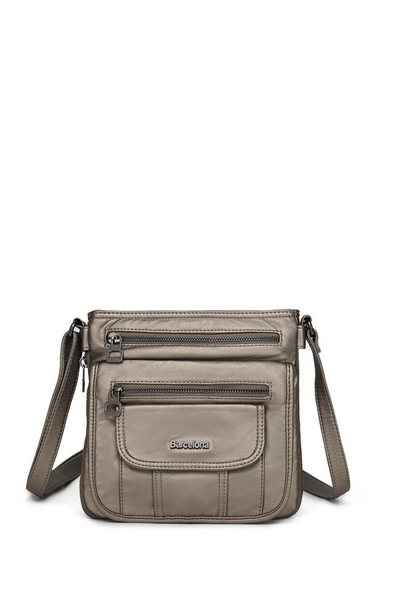 21Kbarcelona Logo Detaylı Kadın Çapraz Askılı Çanta
