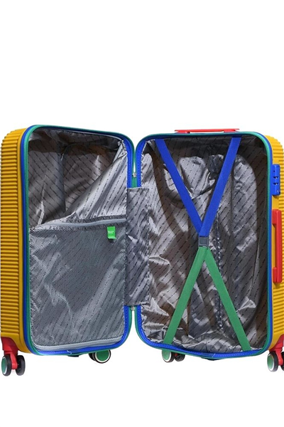 Benetton 60 Cm Unisex Orta Boy Valiz