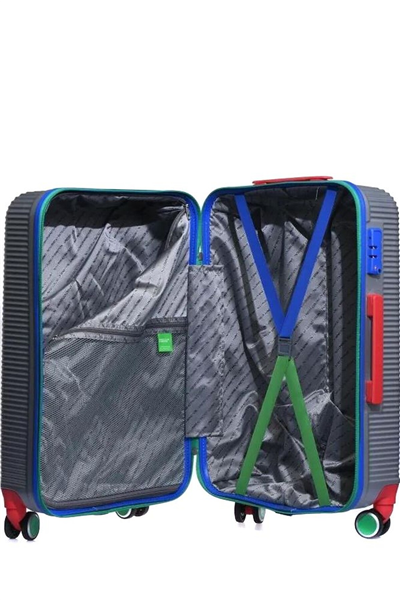 Benetton 60 Cm Unisex Orta Boy Valiz