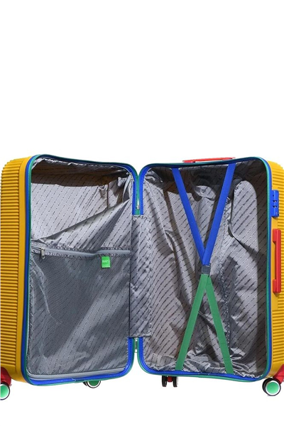 Benetton 70 Cm Unisex Büyük Boy Valiz