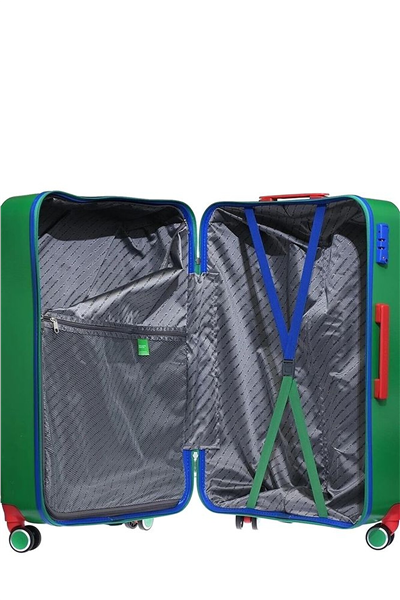 Benetton 70 Cm Unisex Büyük Boy Valiz