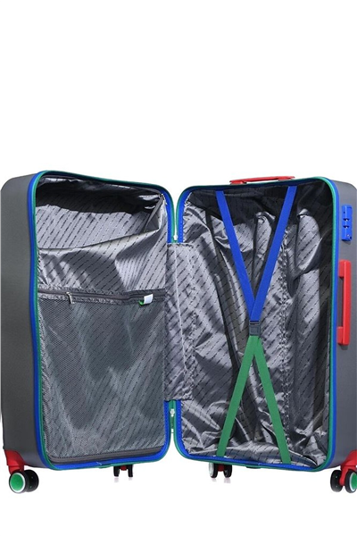 Benetton 70 Cm Unisex Büyük Boy Valiz