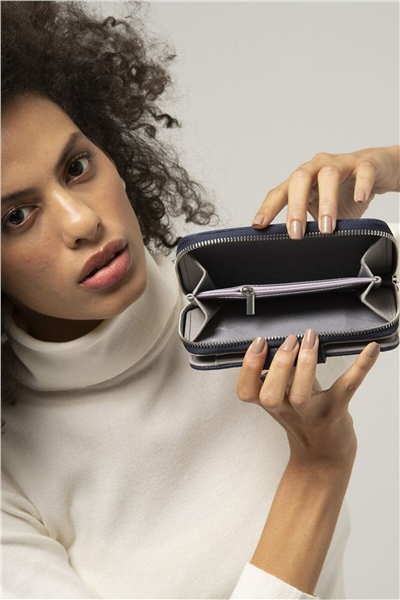 Benetton Gofraj Kadın Portföy & Clutch Çanta