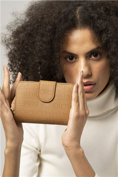 Benetton Gofraj Kadın Portföy & Clutch Çanta