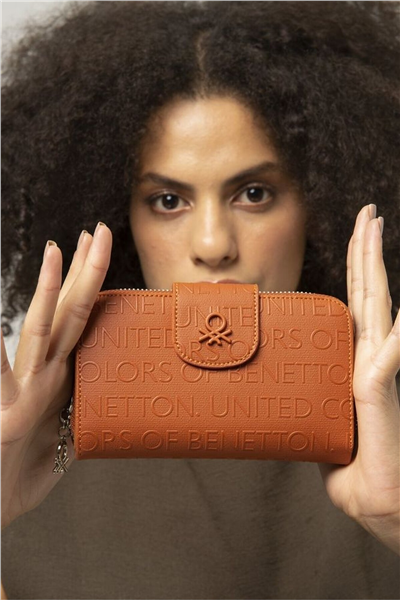 Benetton Gofraj Kadın Portföy & Clutch Çanta