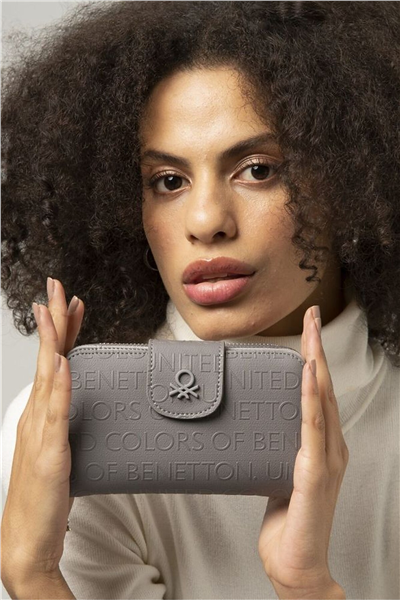 Benetton Gofraj Kadın Portföy & Clutch Çanta