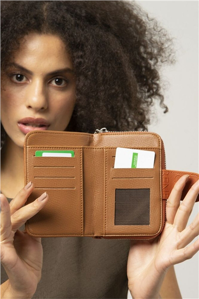 Benetton Gofraj Kadın Portföy & Clutch Çanta