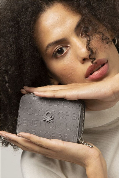Benetton Gofraj Kadın Portföy & Clutch Çanta