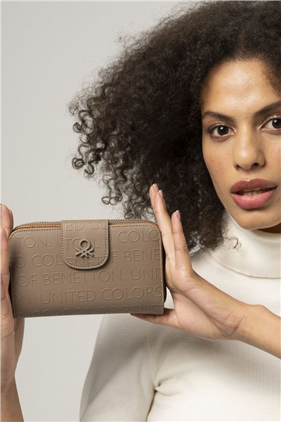 Benetton Gofraj Kadın Portföy & Clutch Çanta